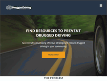 Tablet Screenshot of druggeddrivingresources.com
